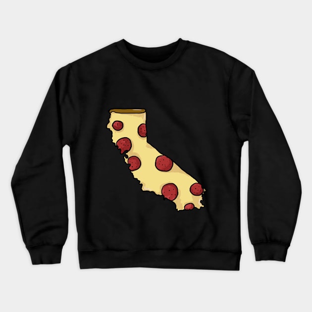 California Pizza Crewneck Sweatshirt by BeverlyHoltzem